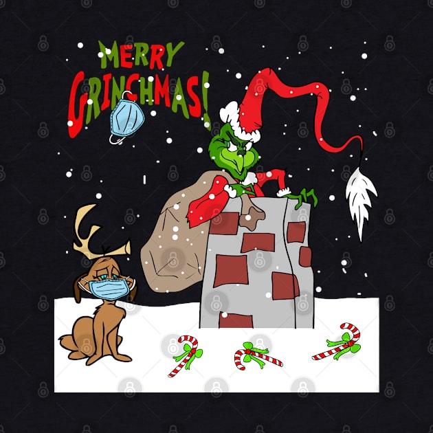 Funny Ugly Grinches Merry Christmas Gift by albertperino9943